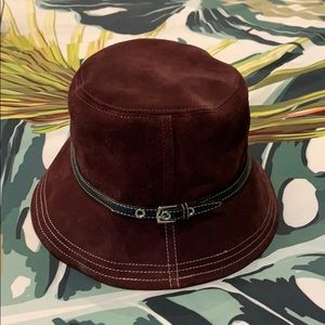 Coach Suede Bucket Hat